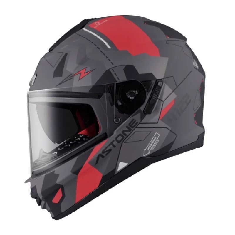 《一戴安全帽》ASTONE/GTB606 彩繪 全罩安全帽 內墨鏡-細節圖3