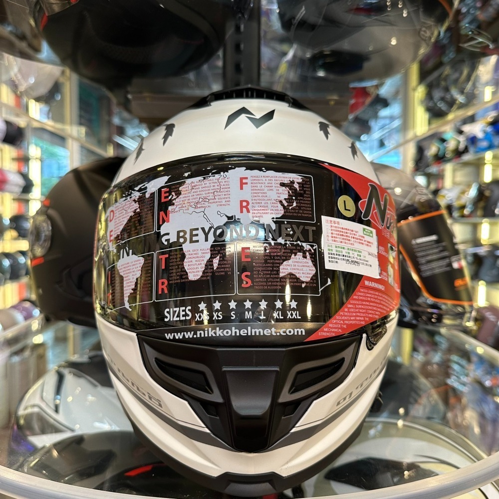 《一戴安全帽》NIKKO/N-806 II #16 狂氣達菲 貓咪招財招桃花 全罩式安全帽-細節圖4