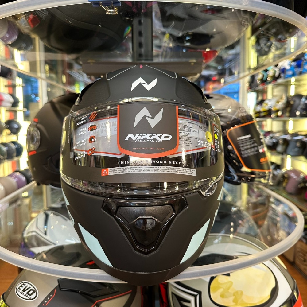 《一戴安全帽》NIKKO/N812 彩繪 #1 進化觸發者 全罩式安全帽-細節圖4