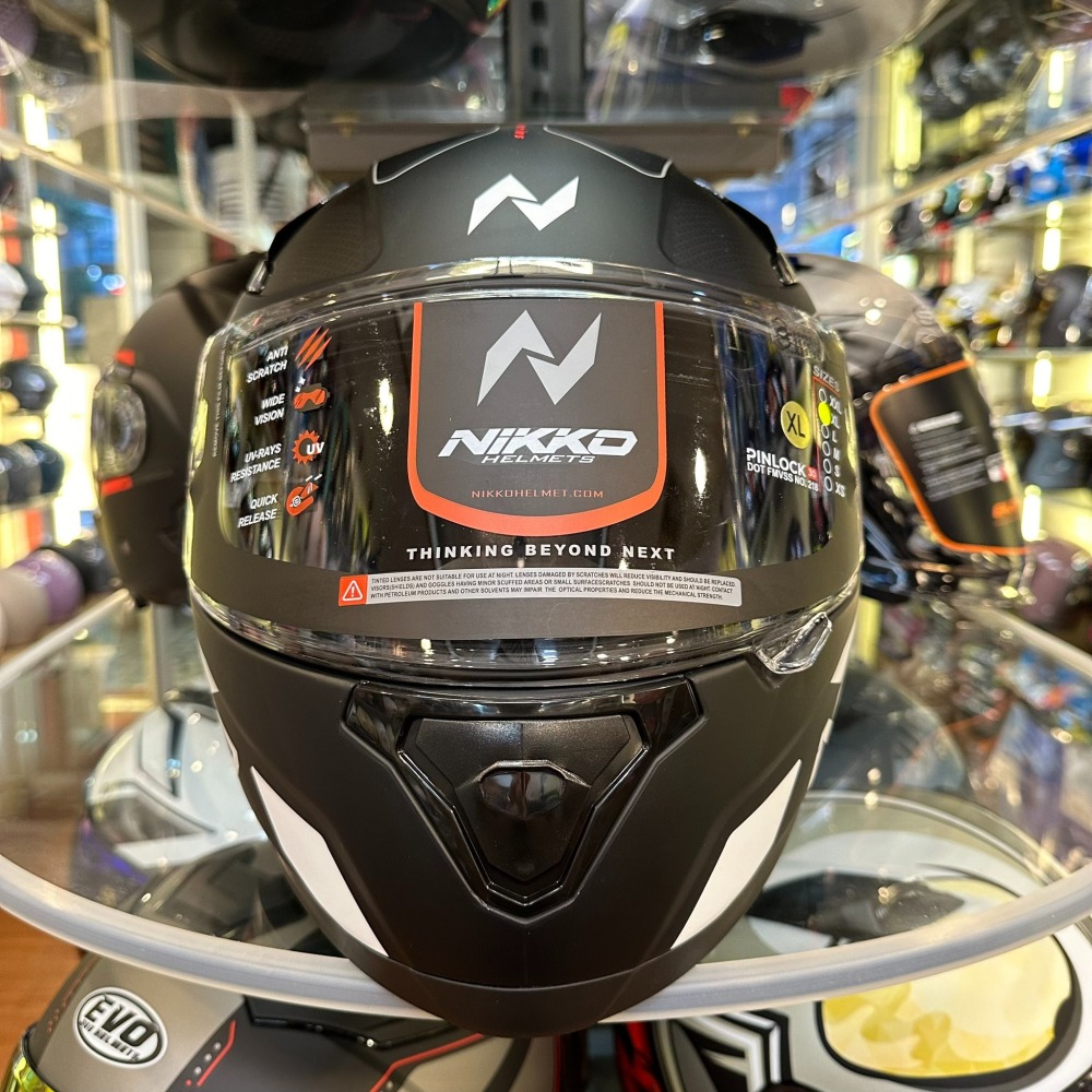 《一戴安全帽》NIKKO/N812 彩繪 #1 進化觸發者 全罩式安全帽-細節圖7