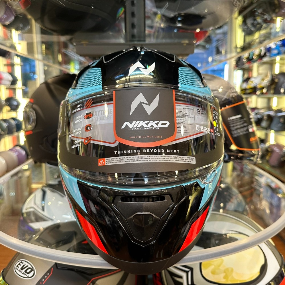 《一戴安全帽》NIKKO/N812 彩繪 #1 進化觸發者 全罩式安全帽-細節圖9