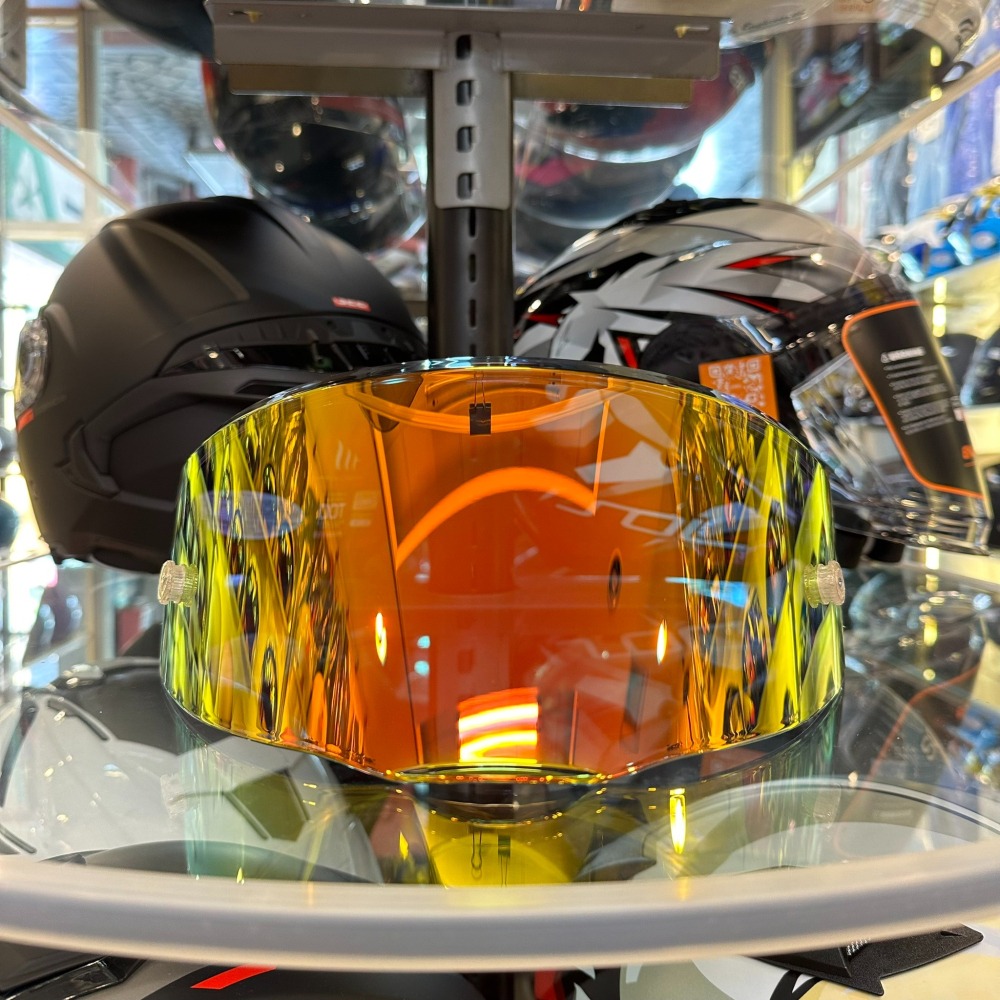 《一戴安全帽》MESUCA 麥斯卡 M601 電鍍片 專用配件賣場-細節圖2