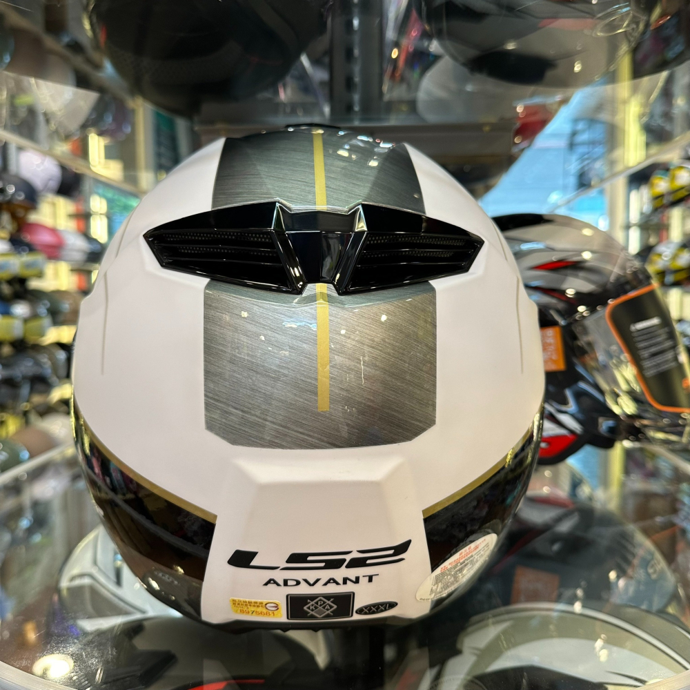 《一戴安全帽》LS2/FF906 ADVANT IRON 素色可掀式安全帽  👍買就送防霧鏡片+好禮三選一-細節圖7