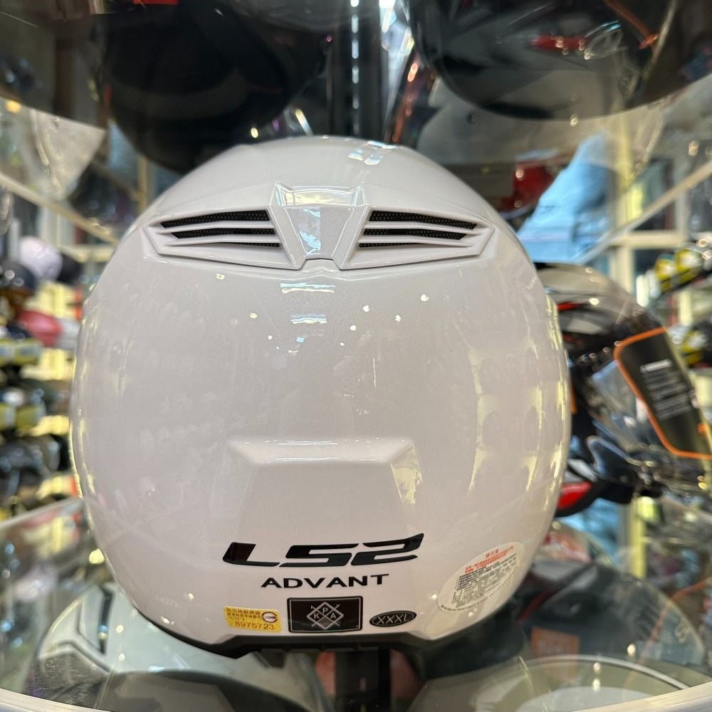 《一戴安全帽》LS2/FF906 ADVANT IRON 素色可掀式安全帽-細節圖3