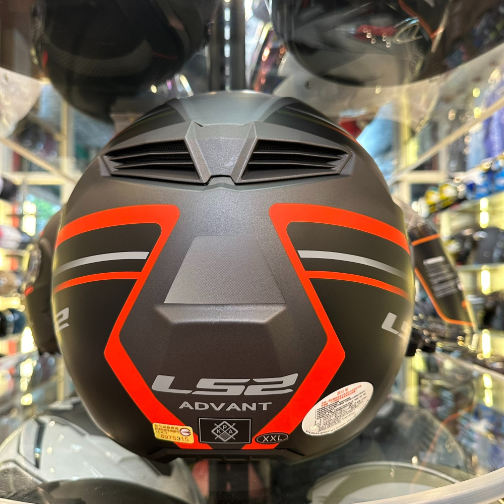 《一戴安全帽》LS2/FF906 ADVANT IRON 素色可掀式安全帽-細節圖4