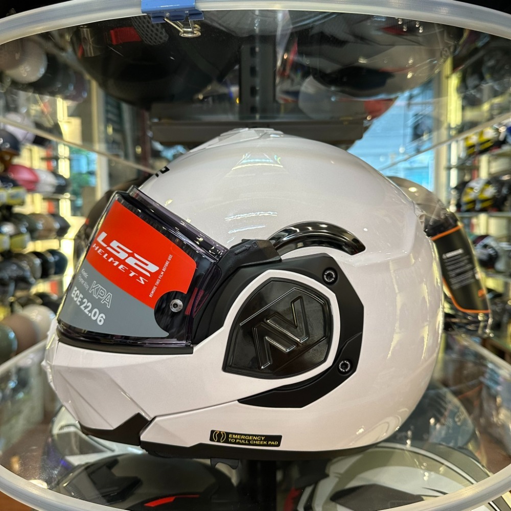 《一戴安全帽》LS2/FF906 ADVANT IRON 素色可掀式安全帽-規格圖9