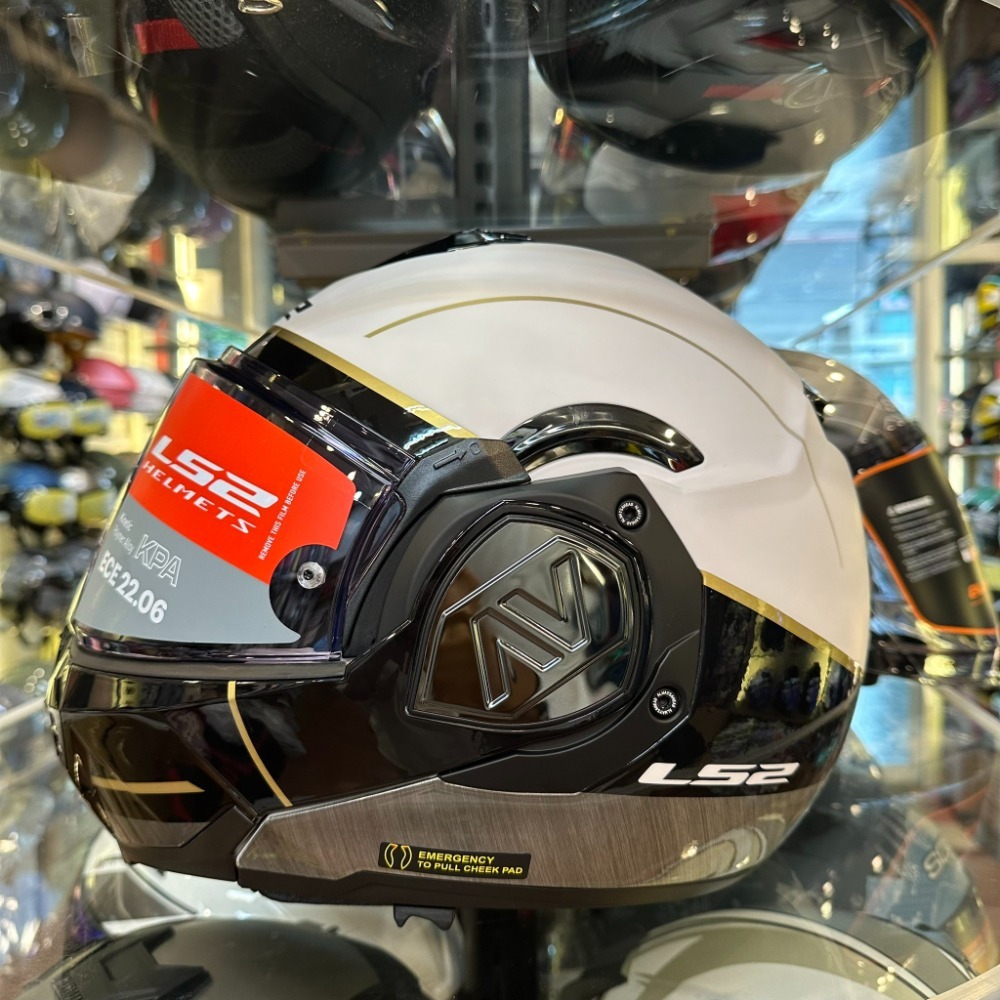《一戴安全帽》LS2/FF906 ADVANT IRON 素色可掀式安全帽-規格圖9