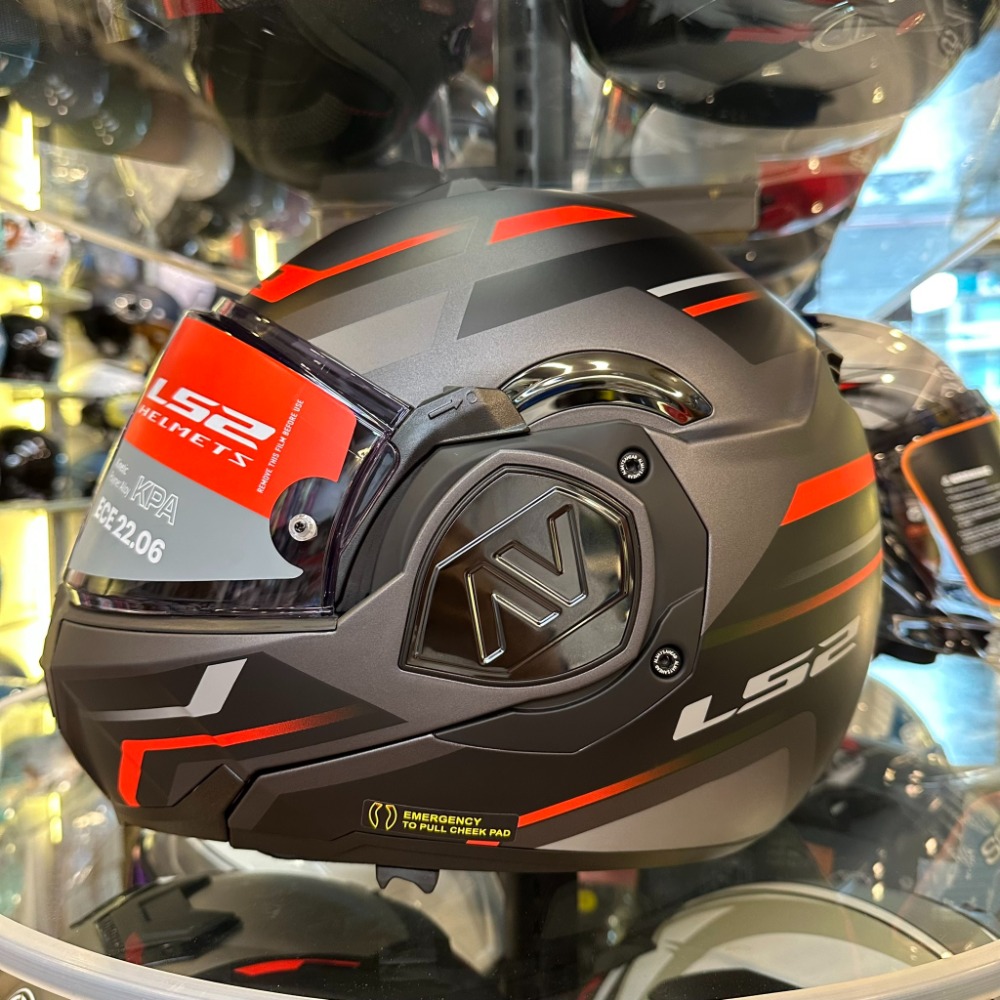 《一戴安全帽》LS2/FF906 ADVANT IRON 素色可掀式安全帽  👍買就送防霧鏡片+好禮三選一-規格圖9