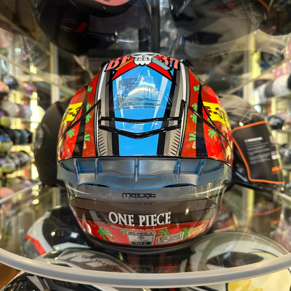 《一戴安全帽》BILMOLA/NEX-R 航海王 聯名 索隆款 全罩式安全帽-細節圖8