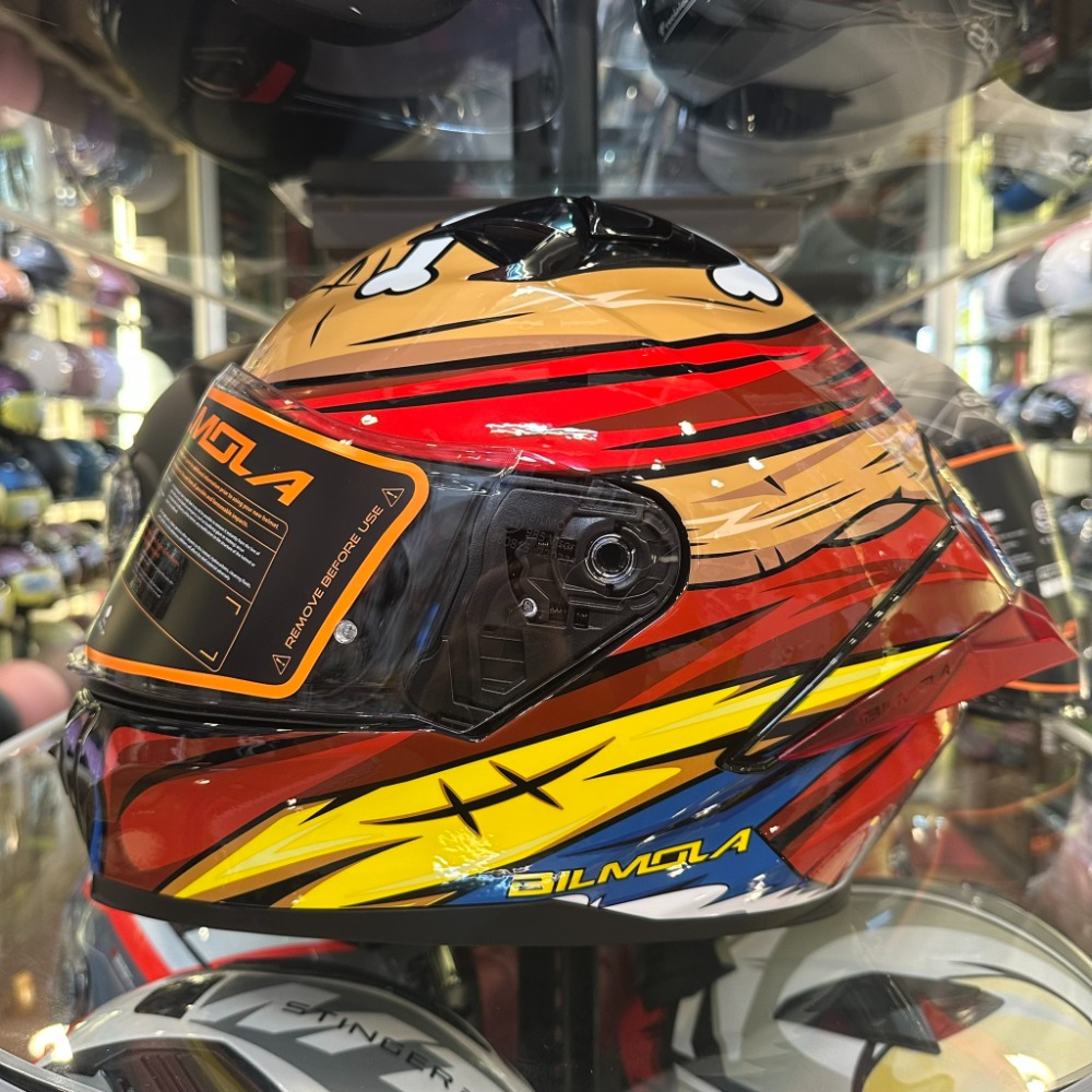 《一戴安全帽》BILMOLA/NEX-R 航海王 聯名 索隆款 全罩式安全帽-規格圖9