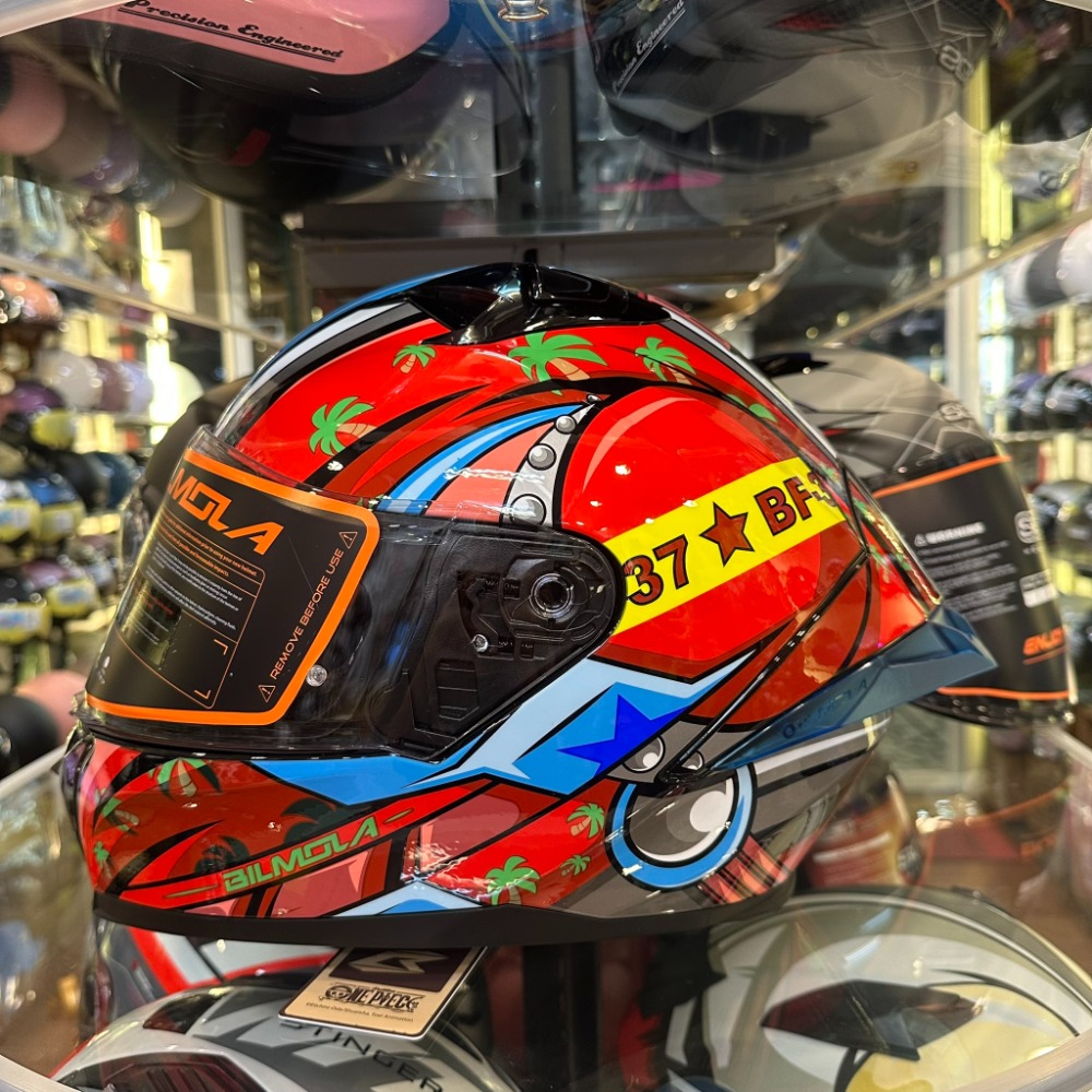 《一戴安全帽》BILMOLA/NEX-R 航海王 聯名 索隆款 全罩式安全帽-規格圖9