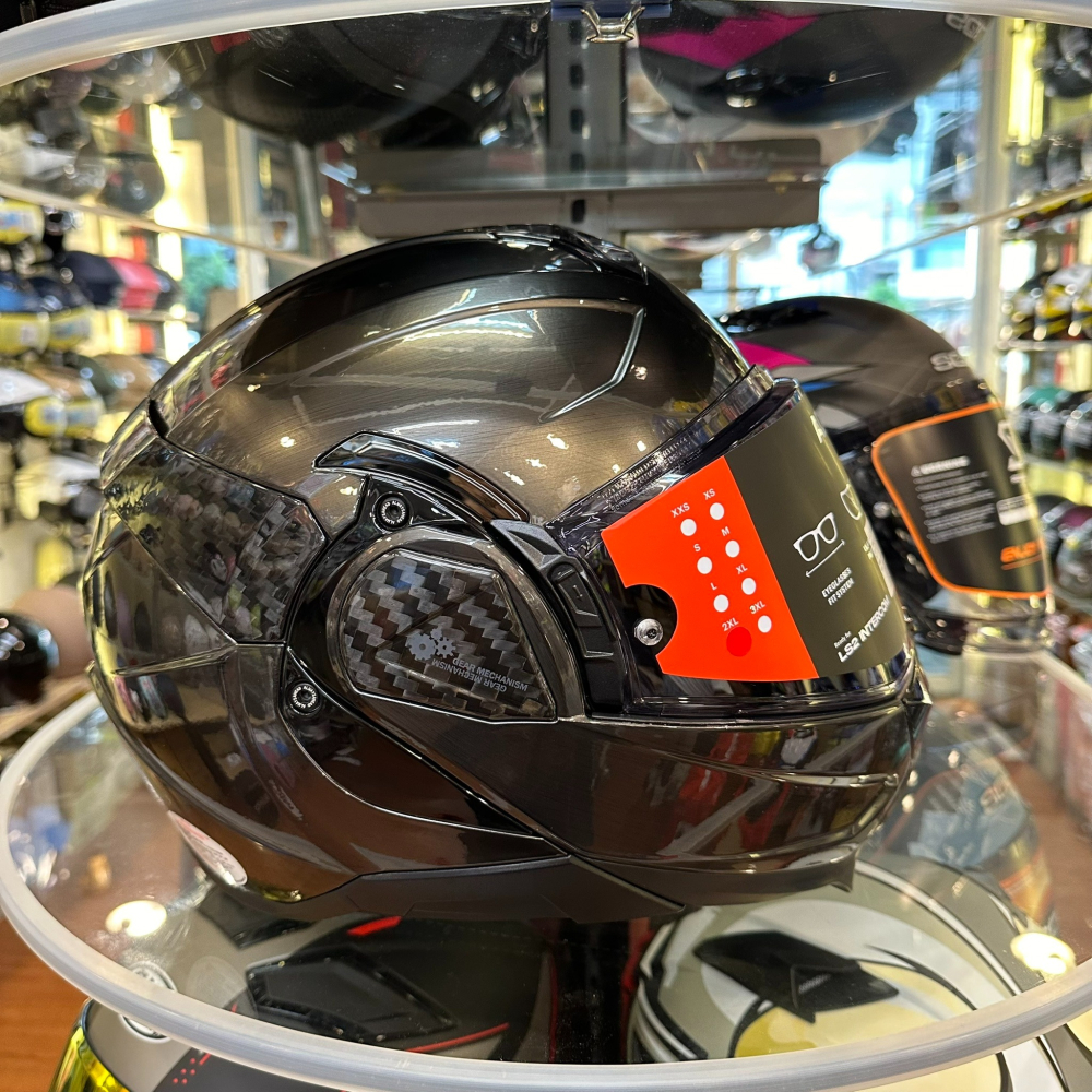 《一戴安全帽》LS2/FF910 ADVANT II 素色 彩繪 可掀式安全帽-細節圖4