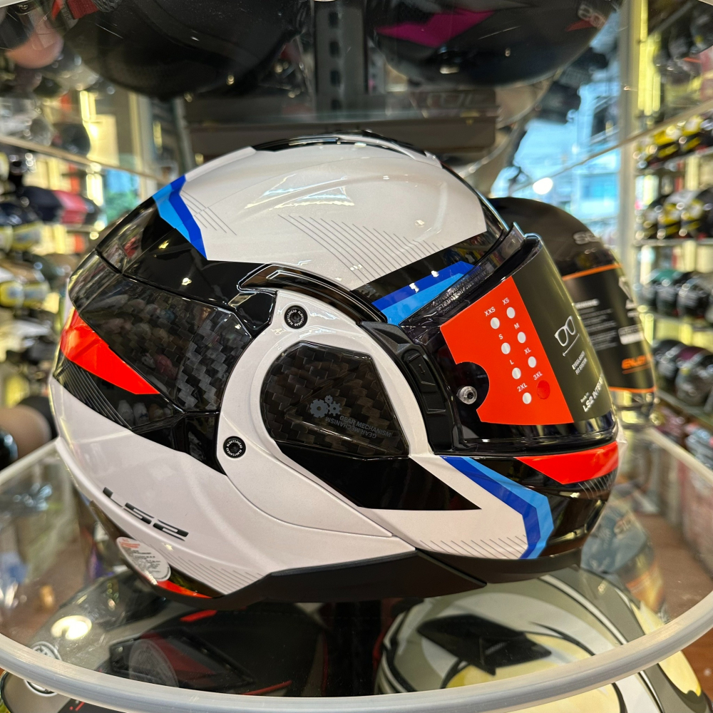 《一戴安全帽》LS2/FF910 ADVANT II 素色 彩繪 可掀式安全帽-細節圖8