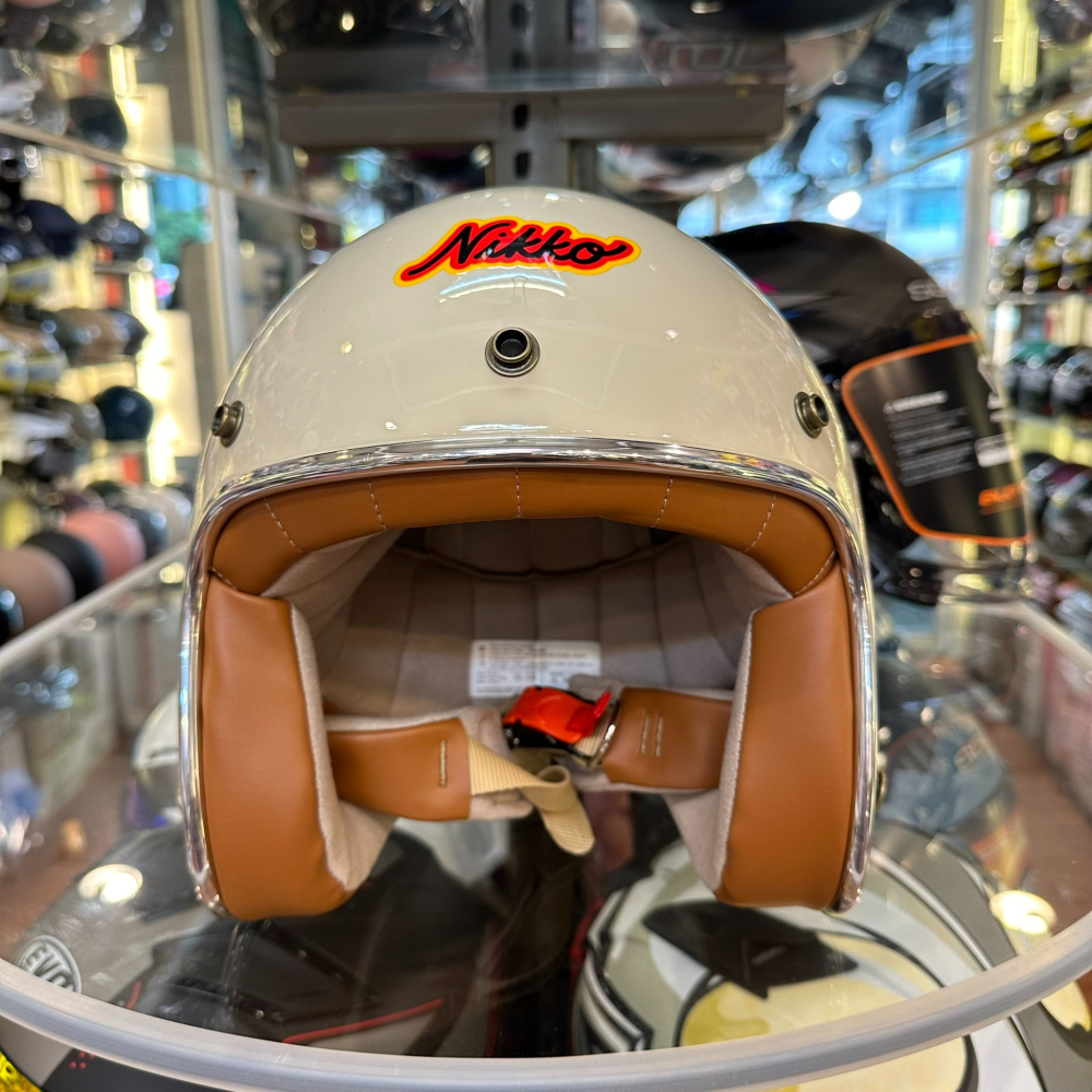 《一戴安全帽》NIKKO/N401 彩繪 小惡魔 復古安全帽-細節圖4