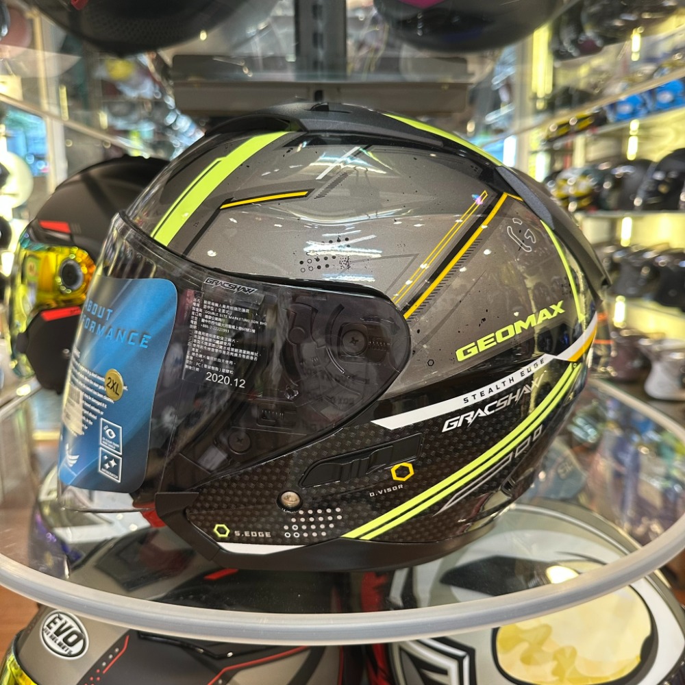 《一戴安全帽》GRACSHAW/G555 強執者 四分之三💥零碼出清-規格圖3