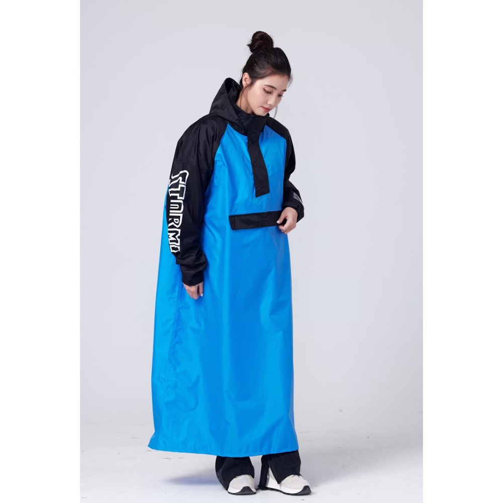 《一戴安全帽》SNOWSTORMI/GL-1 一件式機能防暴雨雨衣 全罩安全帽可直接穿脫-規格圖5