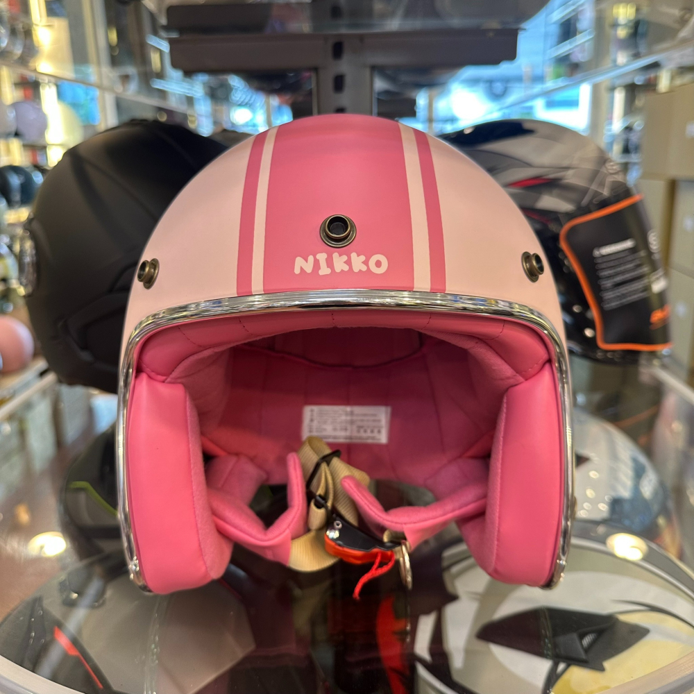 《一戴安全帽》NIKKO/N401 彩繪 ZANMANG LOOPY 復古安全帽-細節圖4
