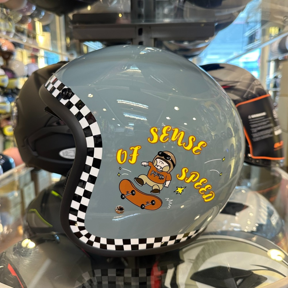 《一戴安全帽》THH/T383S 河先森 小頭圍首選 復古安全帽-規格圖6