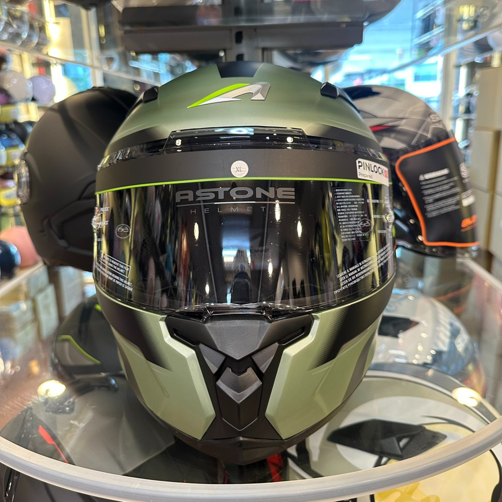 《一戴安全帽》ASTONE/GTO6 彩繪 YC3 全罩式安全帽-細節圖2