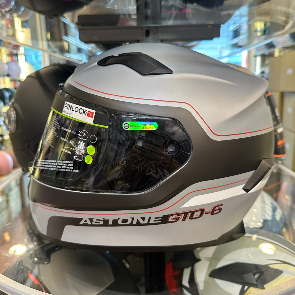 《一戴安全帽》ASTONE/GTO6 彩繪 YC3 全罩式安全帽-細節圖5