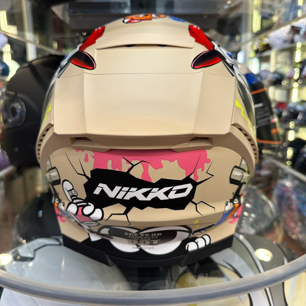 《一戴安全帽》NIKKO/N-806 II 彩繪 #23 大麥町 全罩式安全帽-細節圖6