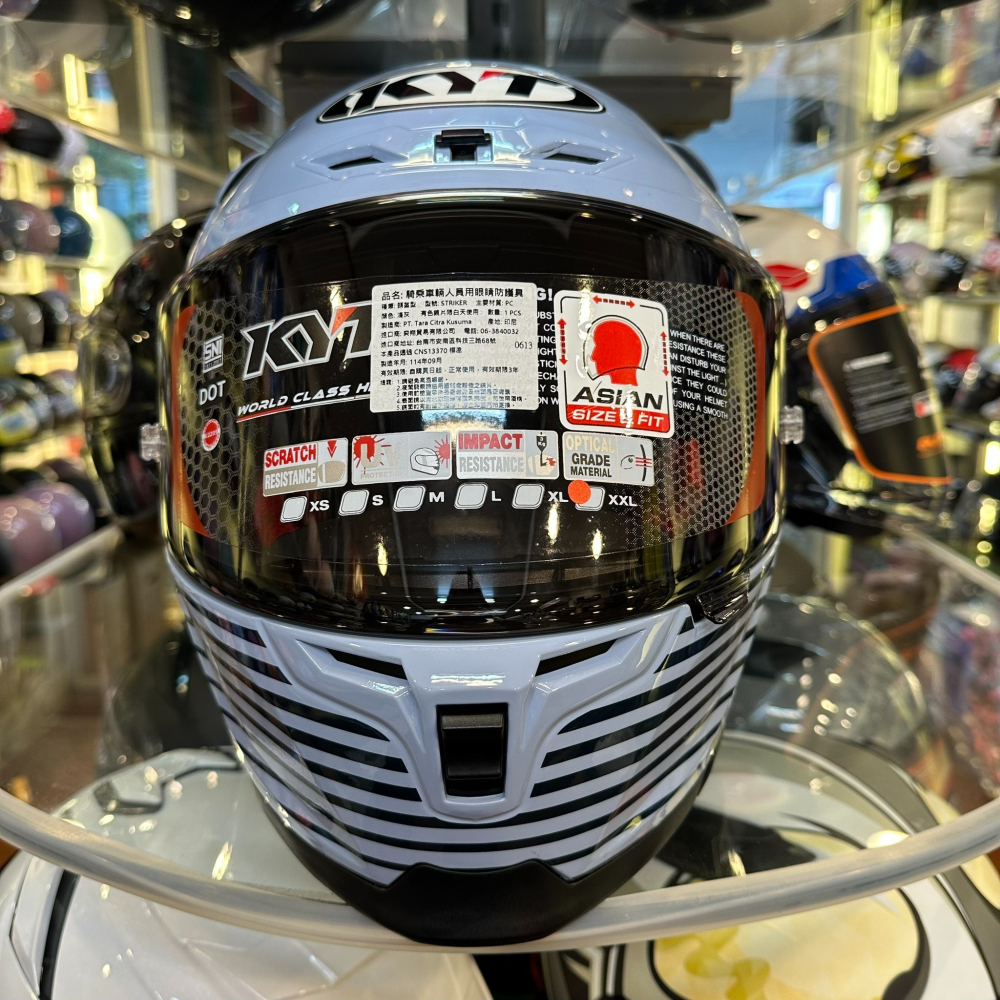 《一戴安全帽》KYT/STRIKER 彩繪 AF37 全罩安全帽-細節圖7
