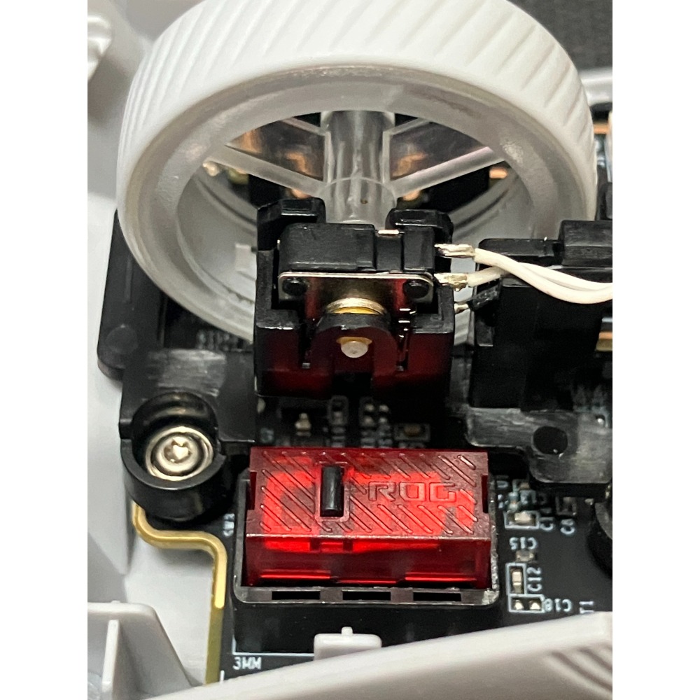 左卡 TTC 金輪 帶線編碼器 6cm長線 輕微段落感 8X8mm 適用ROG Gladius III Wireles-細節圖4