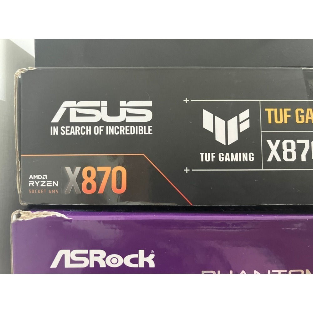 TUF GAMING X870-PLUS WIFI AMD AM5 主機板 二手-細節圖2