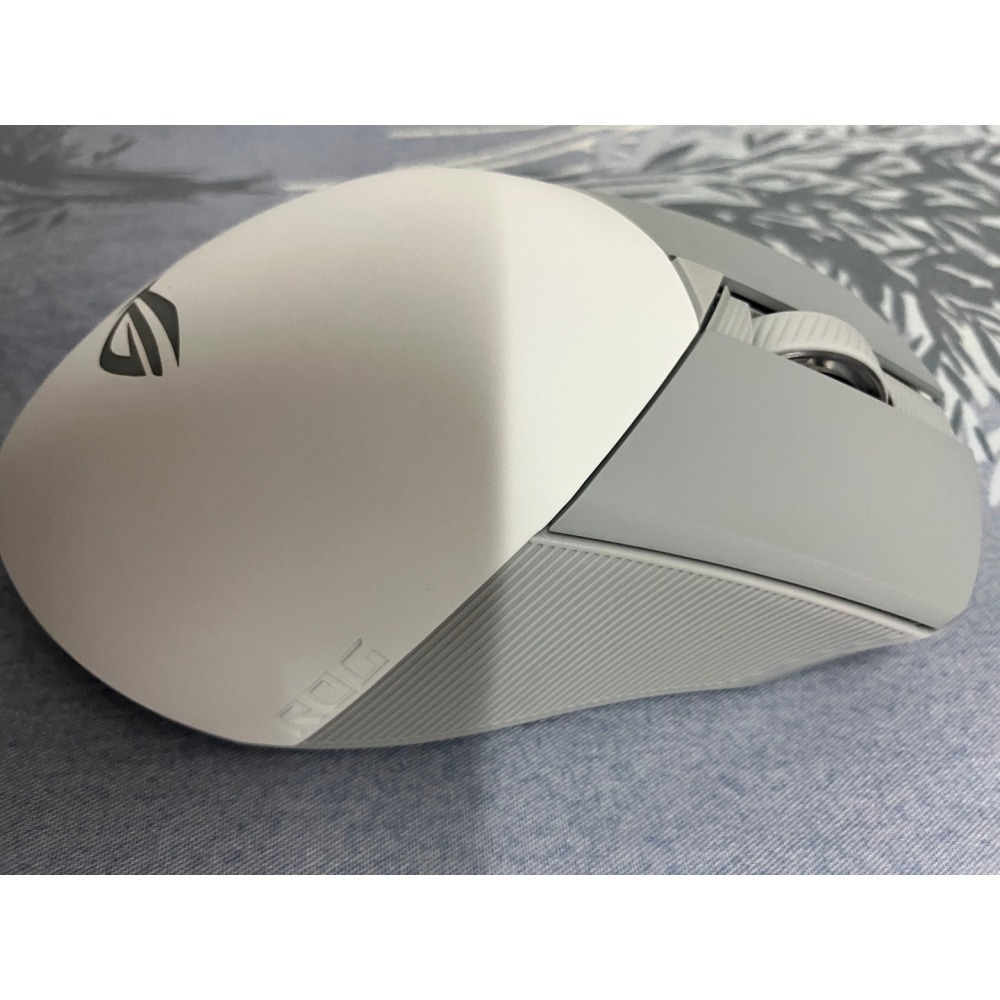 ROG 無線滑鼠 Gladius III Wireless AimPoint 二手 藍芽三模式 微動編碼器可換熱插拔-細節圖5