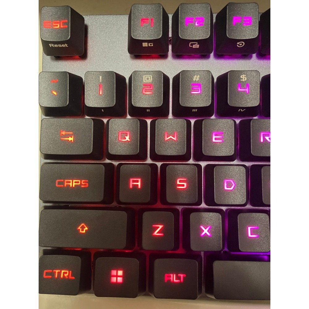 Rog Strix Scope II RX 二代 紅軸 光軸 二手 有線 英文機械鍵盤 type-c 防塵防水IP57-細節圖3