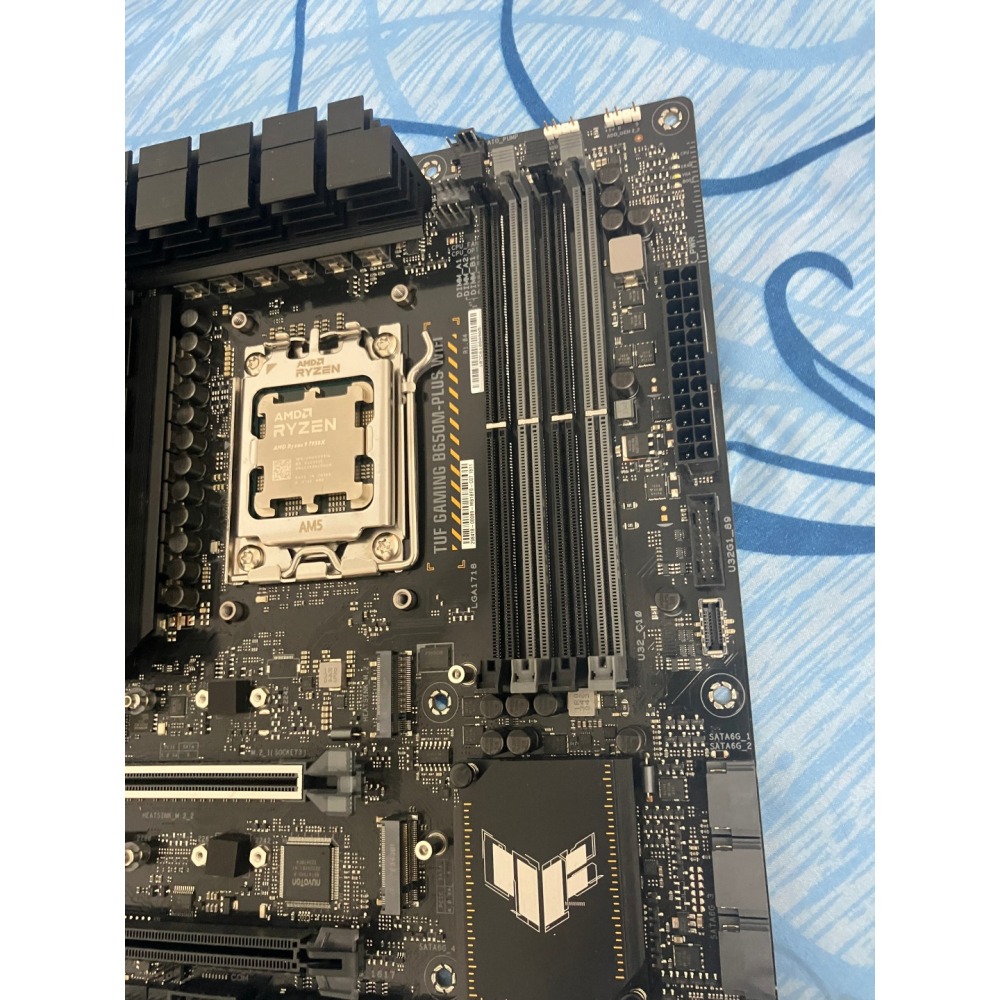 ASUS TUF GAMING B650M-PLUS WIFI 二手 主機板（AM5 / DDR5 / WiFi）-細節圖2