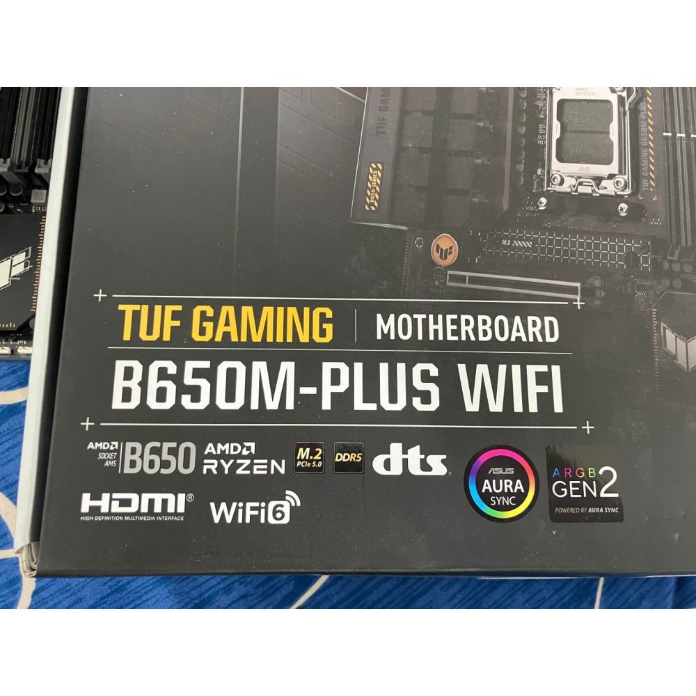 ASUS TUF GAMING B650M-PLUS WIFI 二手 主機板（AM5 / DDR5 / WiFi）-細節圖5