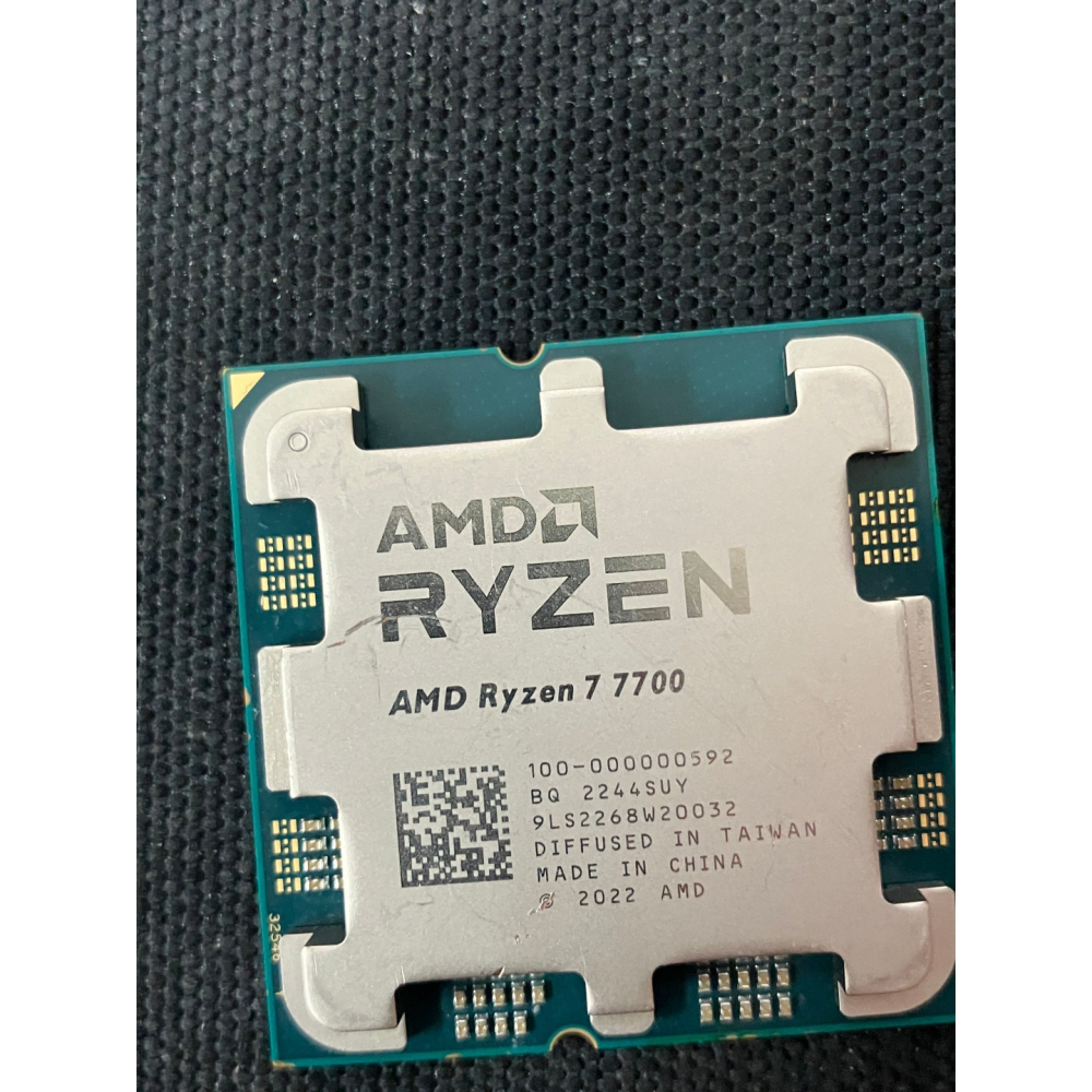 AMD Ryzen 5 7700 CPU 二手 散片 保固1個月-細節圖6