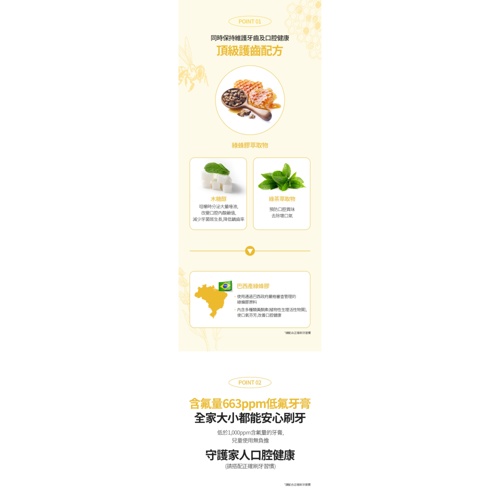 艾多美 蜂膠牙膏200g(5條)-細節圖2