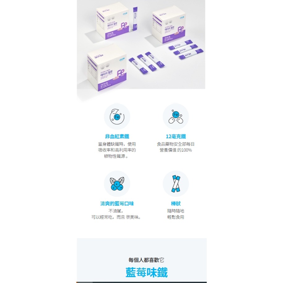 艾多美 韓貨 atomy KR 鐵劑/素食者可吃 (現貨)-細節圖3