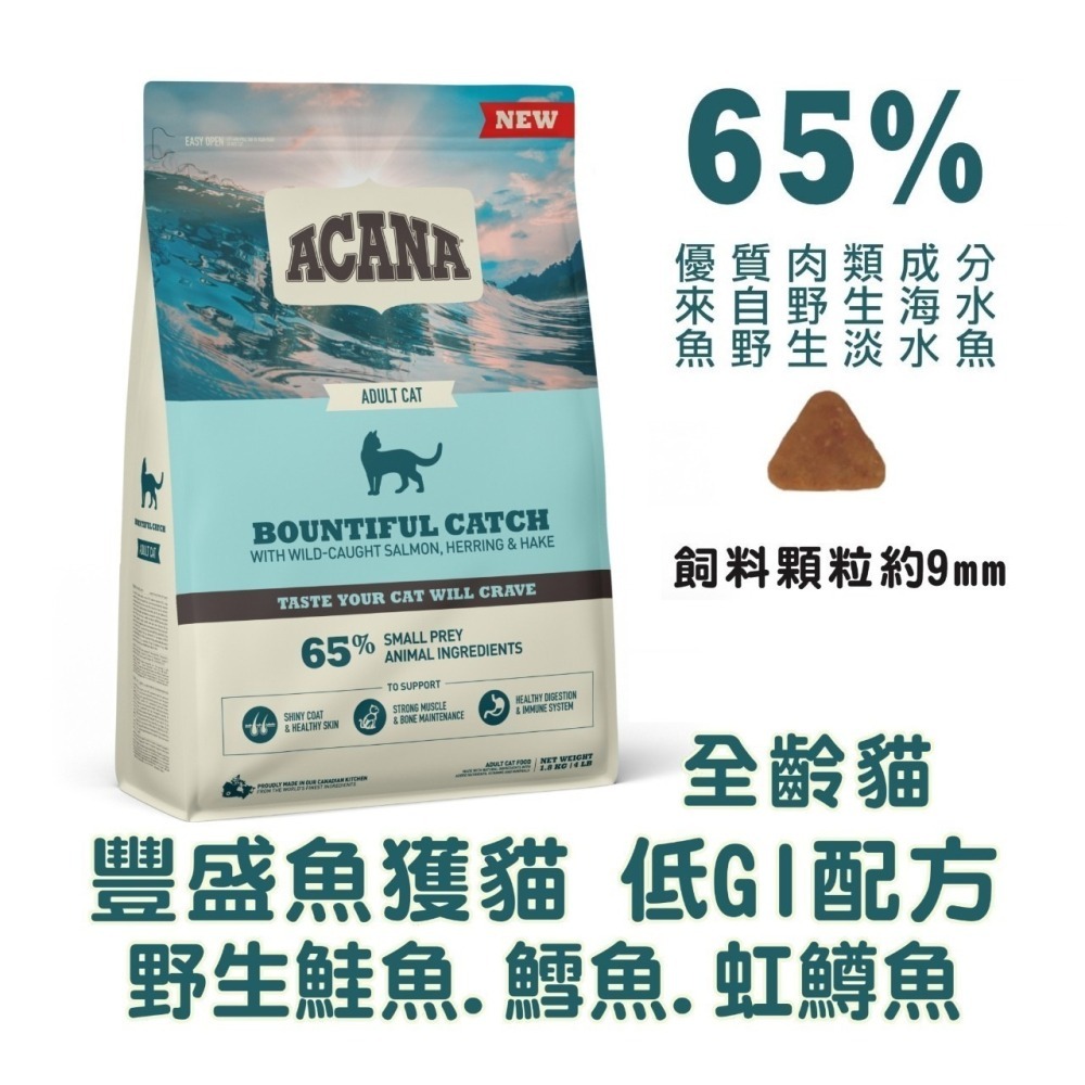 #短效特價#【愛肯拿ACANA】無穀/天然貓糧-1.8KG/4.5KG-細節圖2