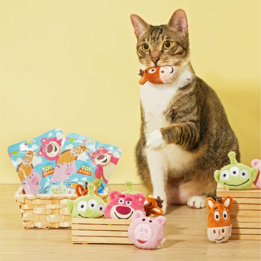 #下殺特價#【汪喵星球】玩具總動員系列-特濃貓草球(1包1入)-細節圖5