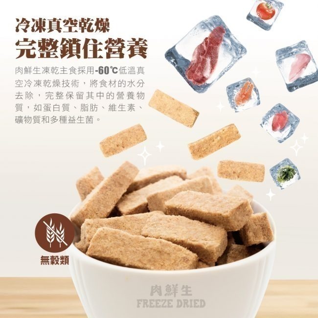 #短效特價#【Mr.MEAT 肉鮮生】貓狗凍乾主食餐-400g-細節圖4