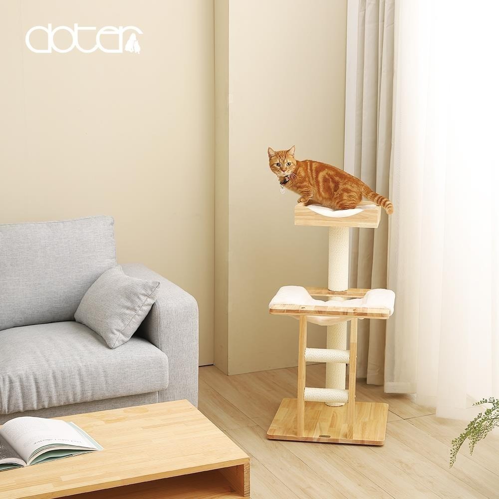 ▶限宅配◀寵愛物語Doter》雲頂睡床貓跳台-細節圖3