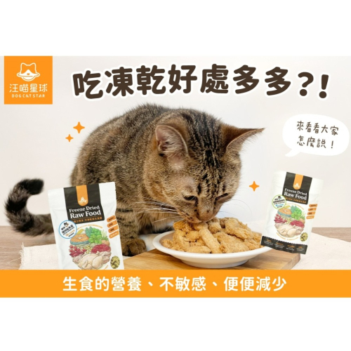 #預購#【汪喵星球】貓咪冷凍乾燥生食餐500G #台灣製