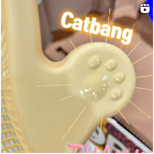 ▶保證正品◀【韓國cat bang】貓咪洗菜籃貓窩 寵物窩 貓抓窩(多色)-細節圖3