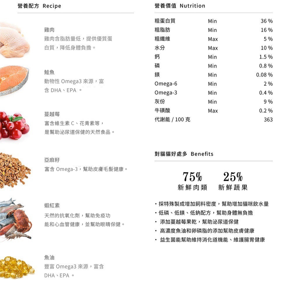 #出清#【DOOOG杜革】無穀貓糧-三款2.27KG-細節圖2