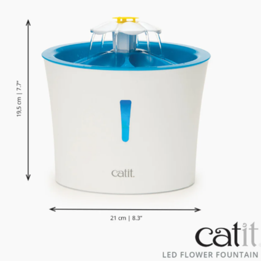 【Catit嘿卡堤】花舞噴泉飲水器-1.5L&3L #小花-細節圖5