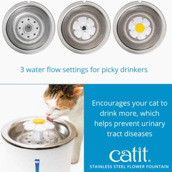 【Catit嘿卡堤】花舞噴泉飲水器-1.5L&3L #小花-細節圖9