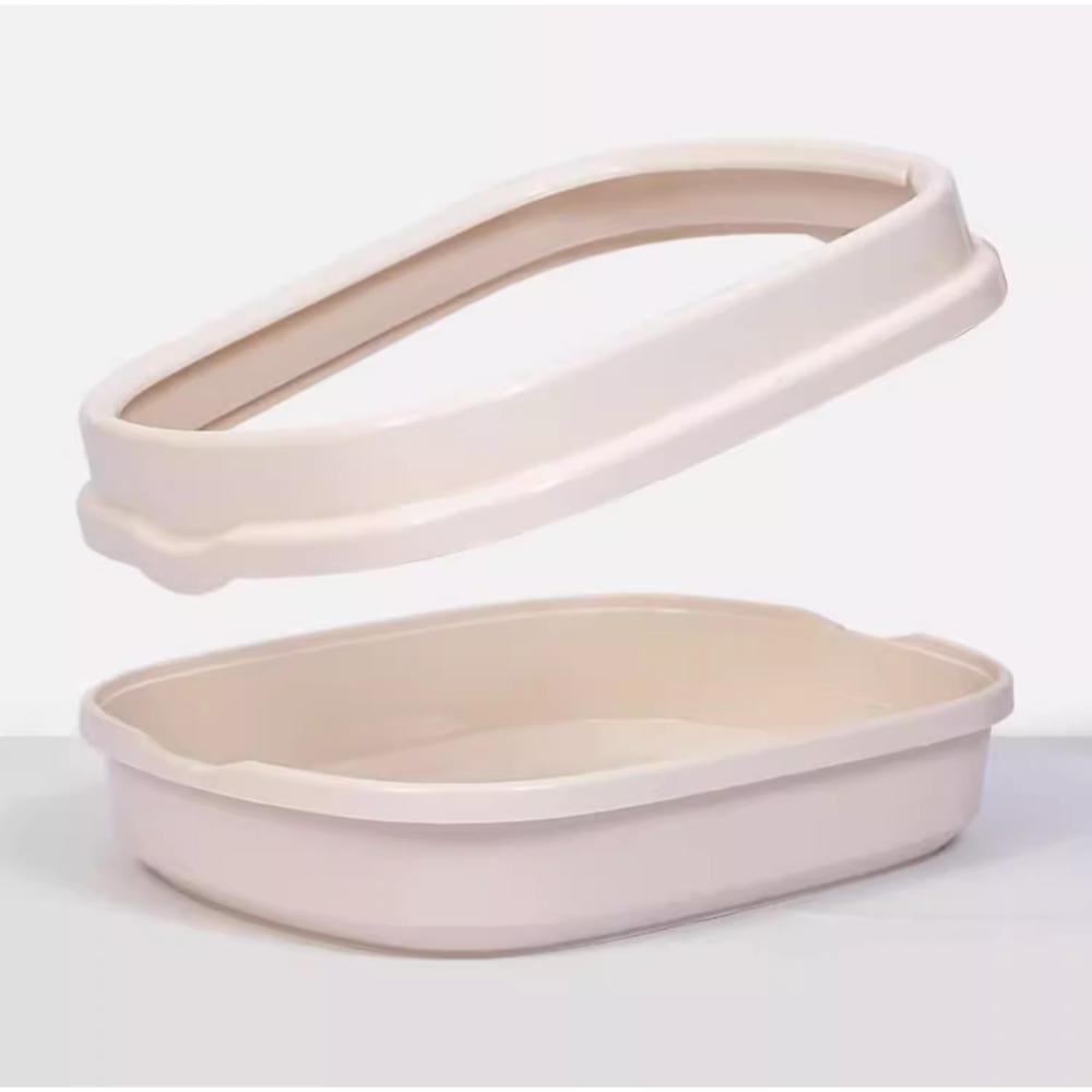 ▶限宅配◀【日本IRIS】單層開放式貓砂盆NE-490小款/NE-550大款-細節圖3