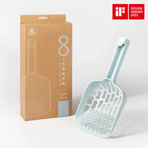 汪喵星球 專利 8字貓砂鏟/兩色-細節圖6