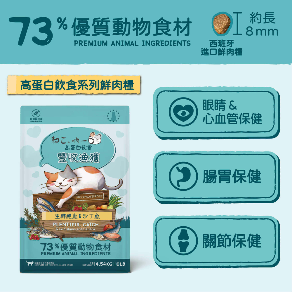【吶一口】鮮肉無榖貓糧-凍乾鮮肉糧 & 高蛋白鮮肉糧 多款-細節圖4
