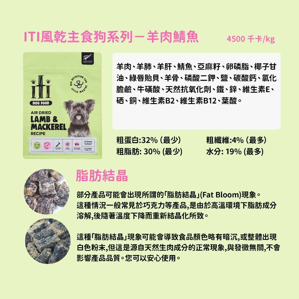 狗主食羊肉+鯖魚200g