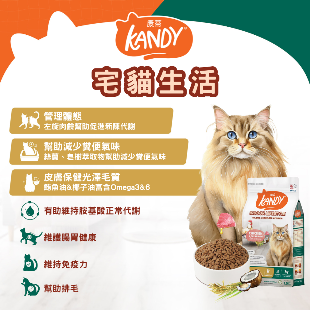 【KANDY 康蒂】貓糧-1.5KG #水解蛋白-細節圖4