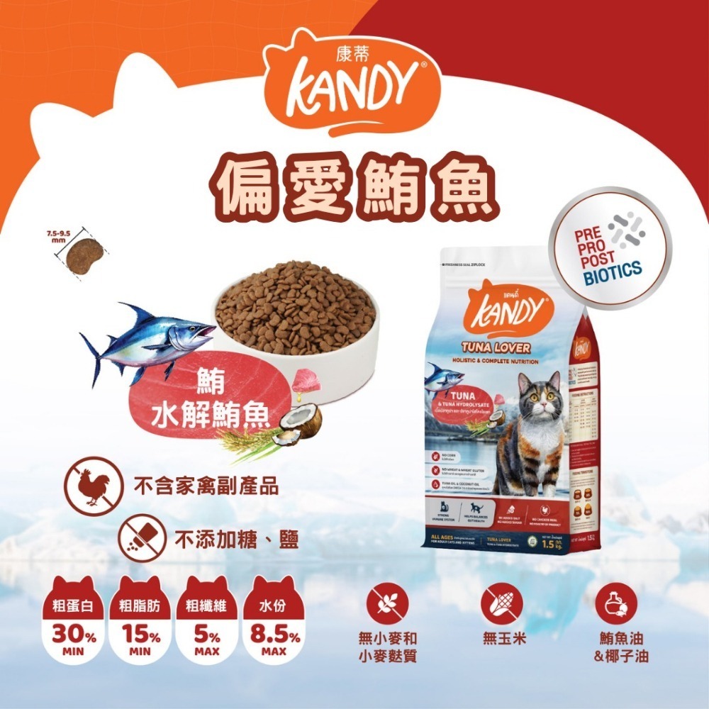 【KANDY 康蒂】貓糧-1.5KG #水解蛋白-細節圖5